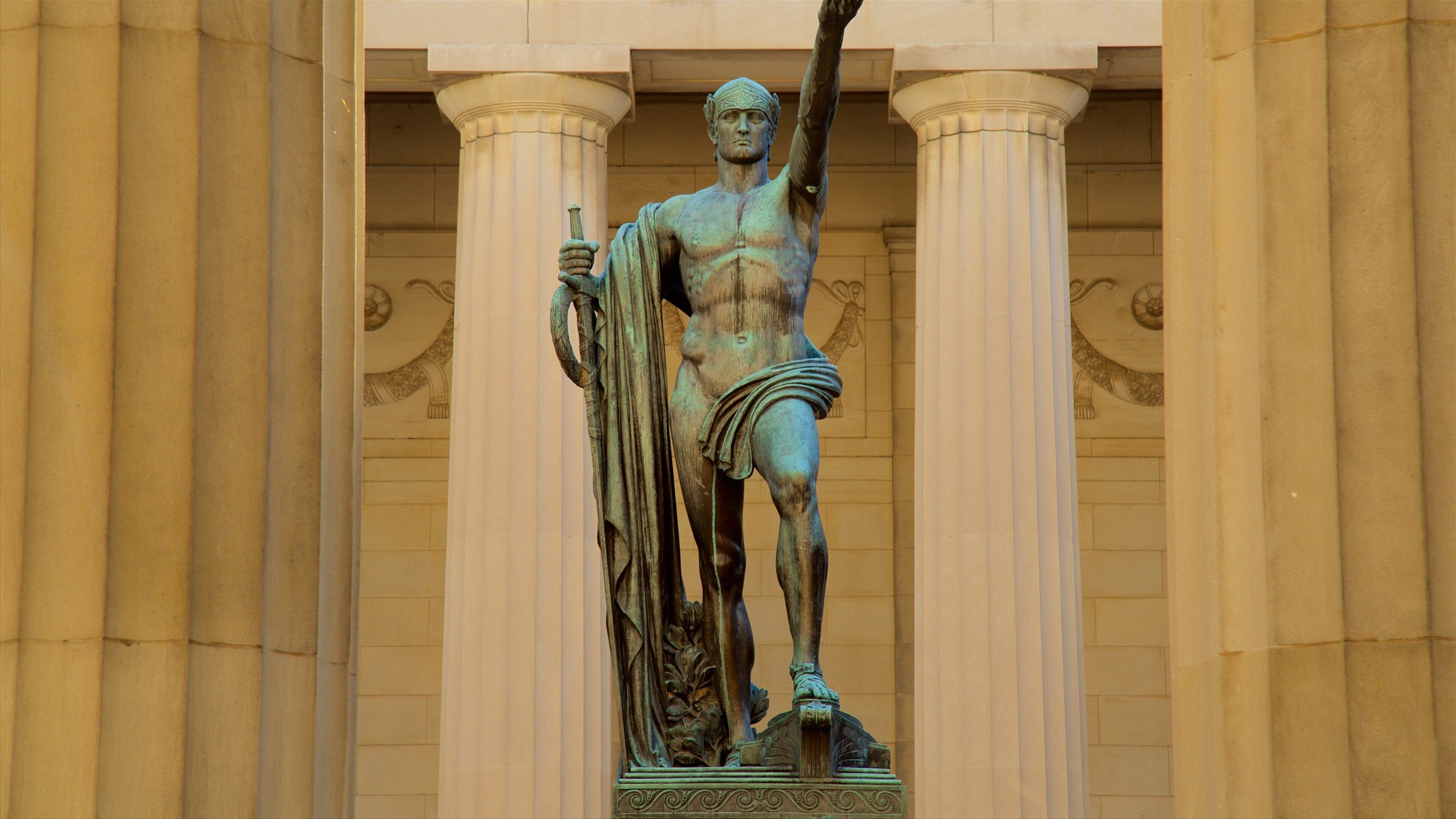 Nashville qui includes patrimoine historique et statue ou sculpture