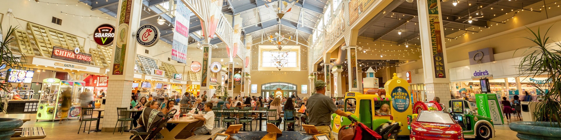 Coastal Grand Mall featuring shopping and interior views