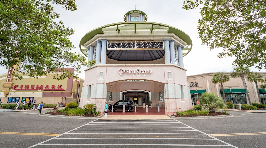 Coastal Grand Mall showing signage
