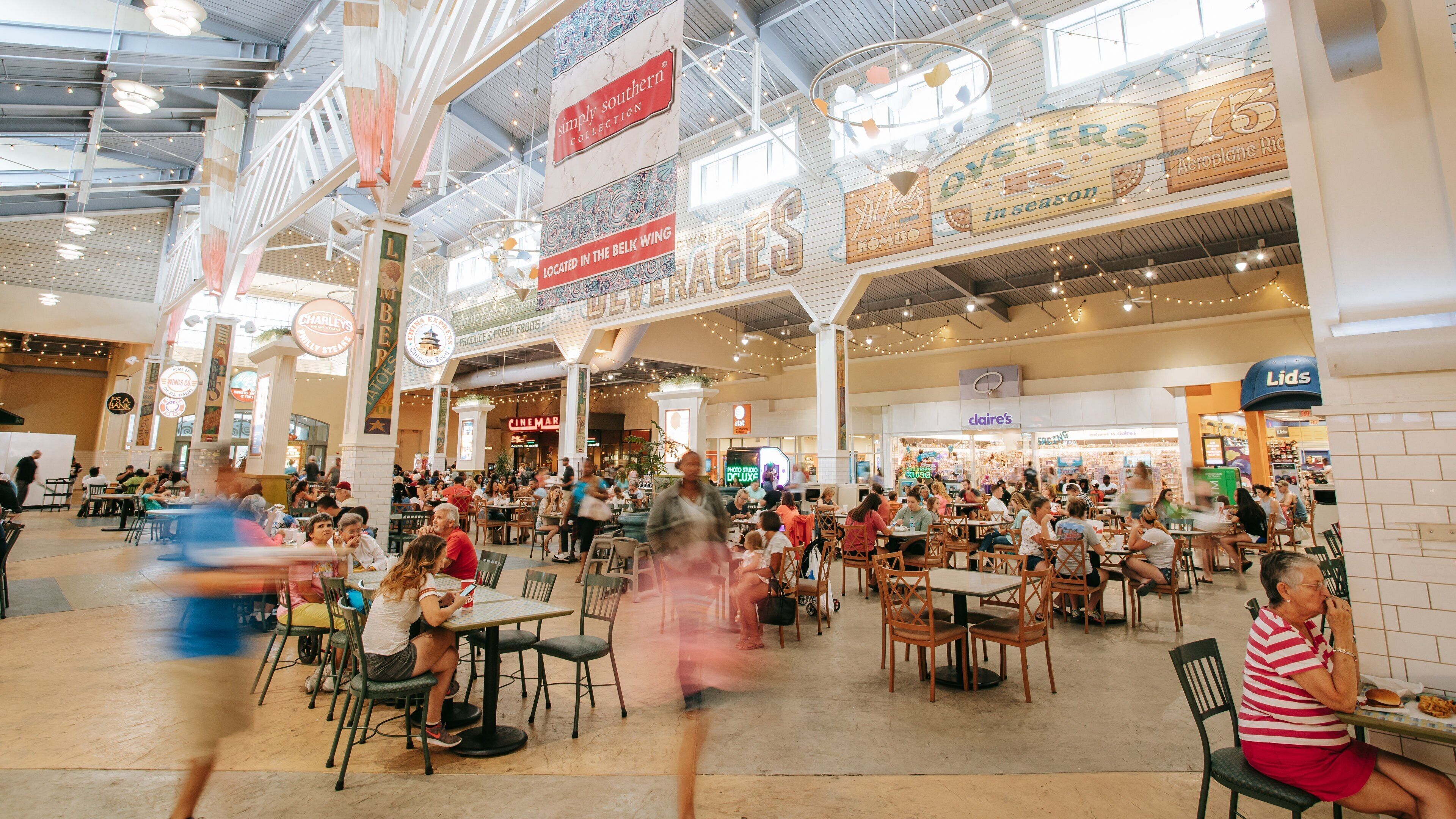 Coastal Grand Mall which includes interior views and shopping