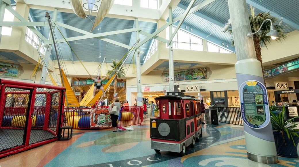 Coastal Grand Mall featuring interior views, shopping and a playground