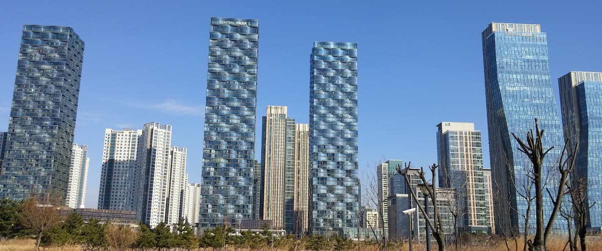 Songdo City, Incheon, South Korea