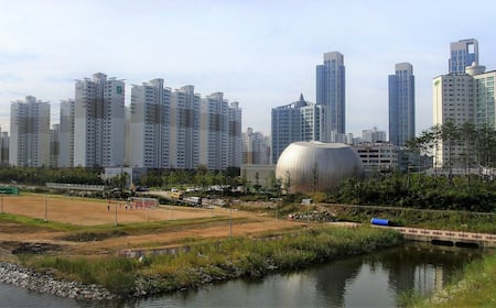 인천 송도동 전경