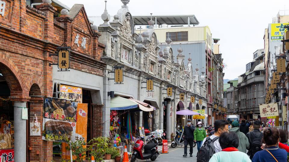 Daxi Old Street in Taoyuan city