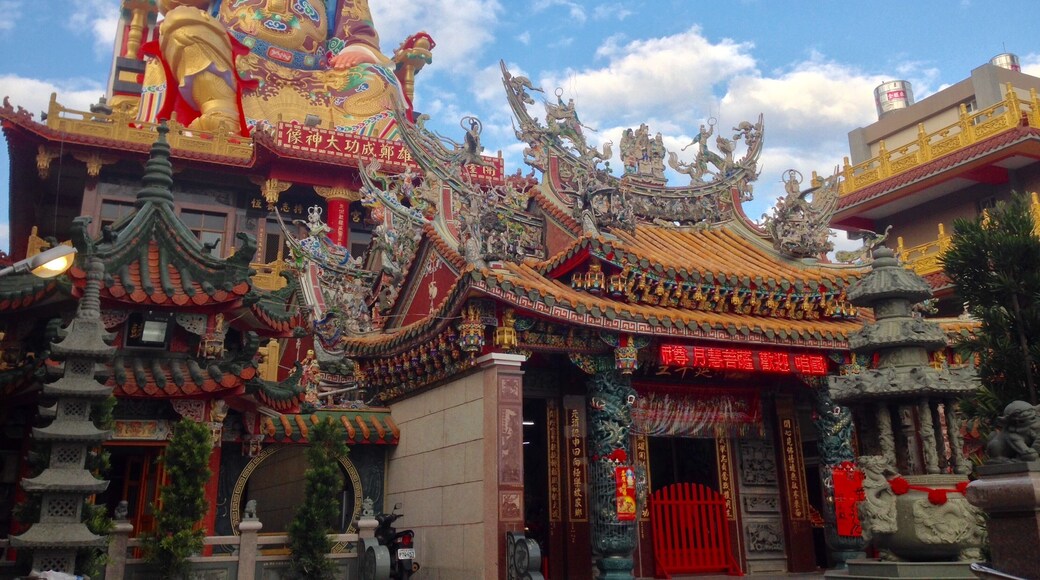 開元殿本殿與鄭成功像