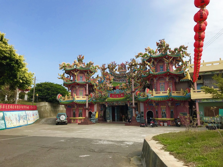 媽靈宮一景