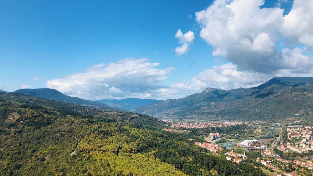 View from the terace