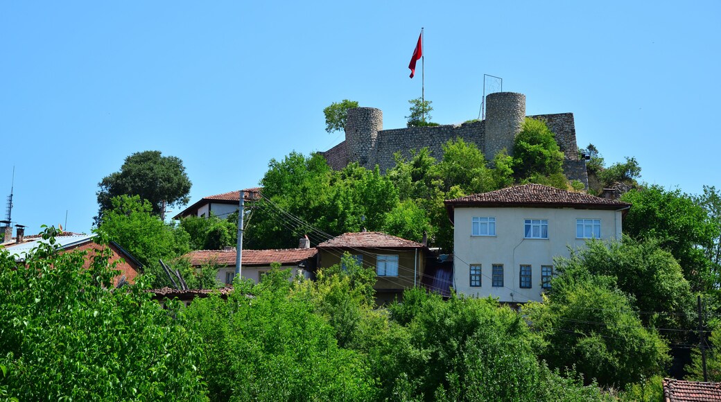 A view from the historic Arac Castle in Arac, Kastamonu, Turkey