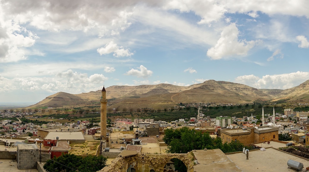 9 May 2022 Derik Mardin Turkey. Derik cityscape on a sunny day