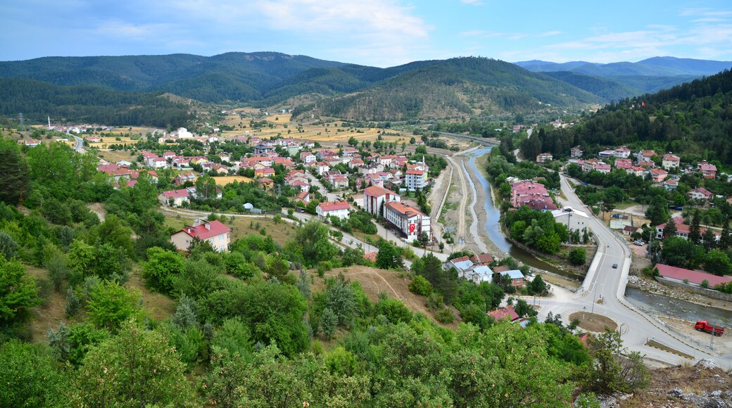 A view from Azdavay Town in Kastamonu, Turkey