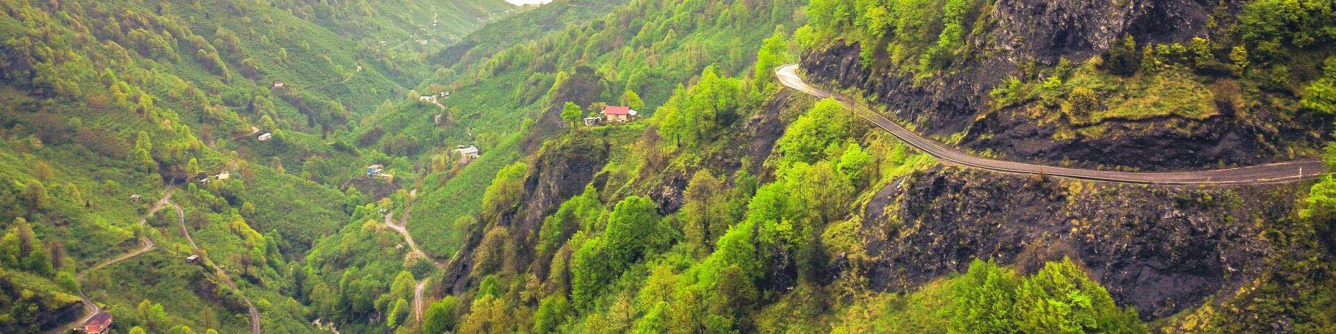 Gölyaka, green valley, Düzce, Turkey