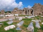 Greeko Roman city ruins,this city was abandoned after a number of attacks.