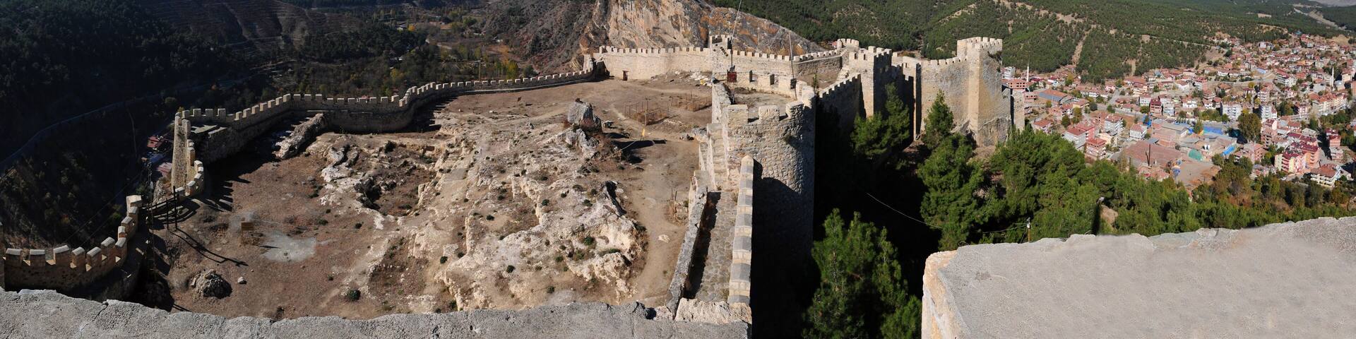 Boyabat Castle in Sinop, Turkey.