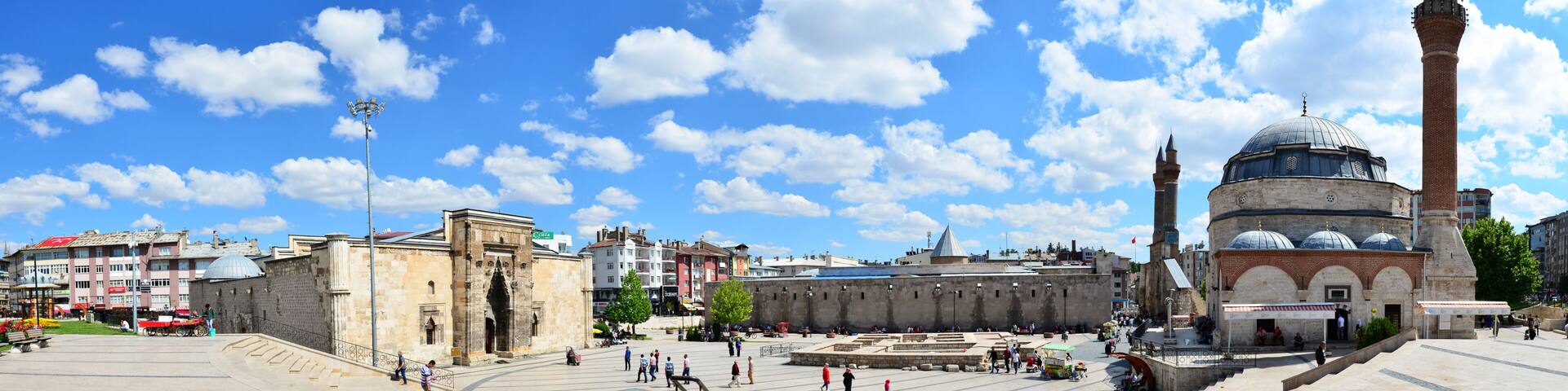 View from Sivas, a historical city in Turkey.
