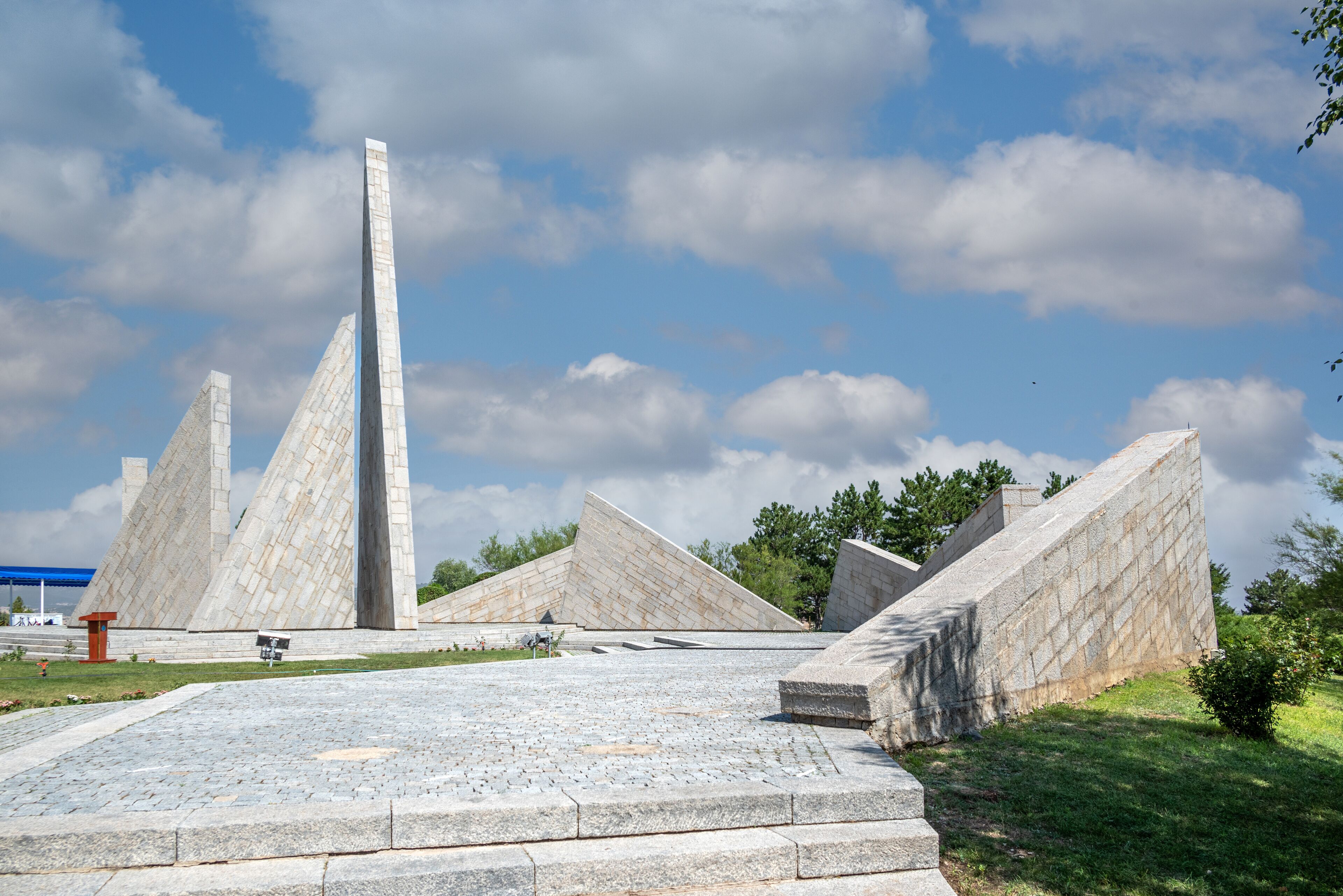 Marytrs of The Zafertepe Monument at Dumlupinar City, Kutahya