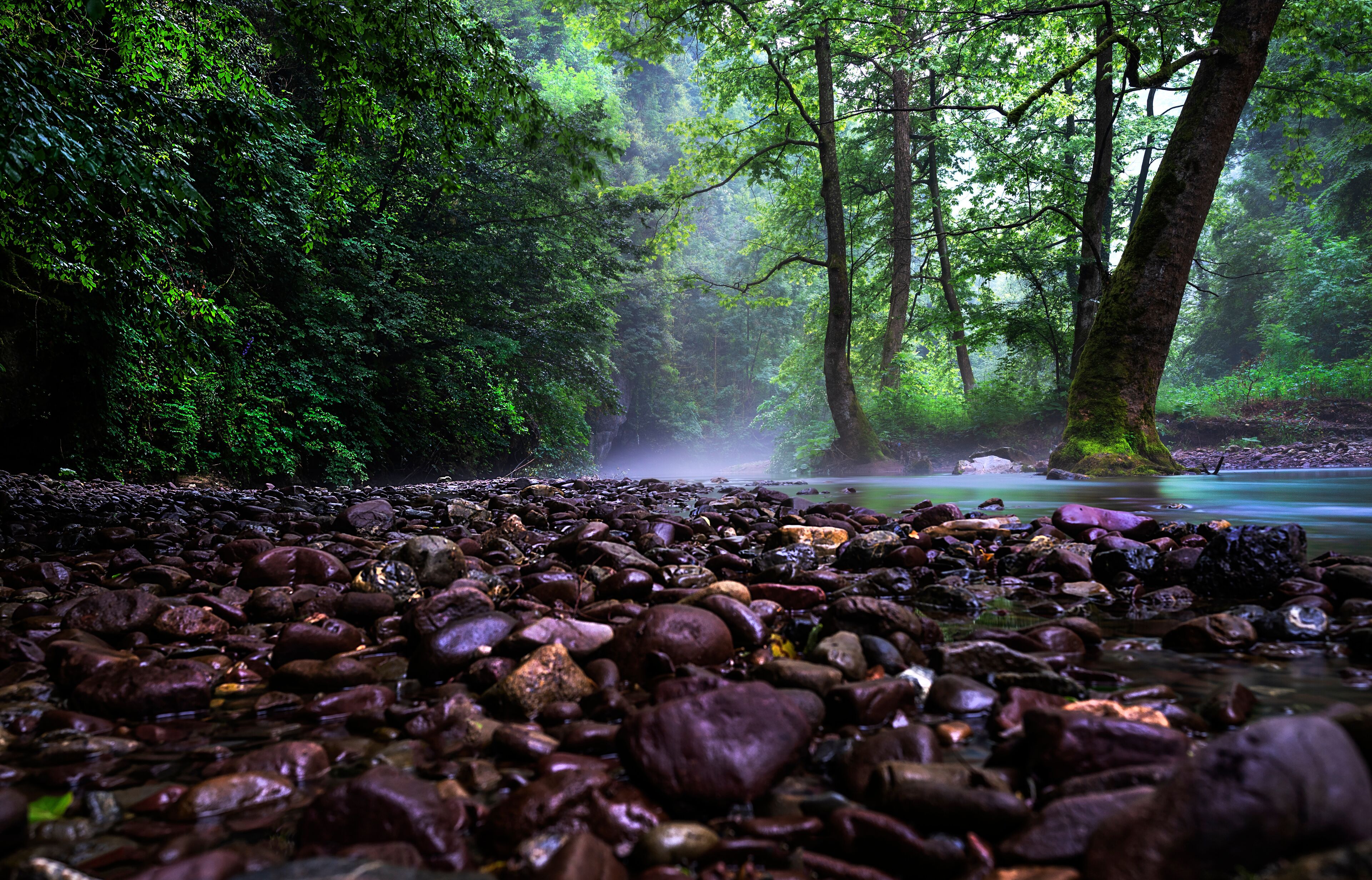 Mine Creek and Waterfall Kocaali Sakarya Turkey