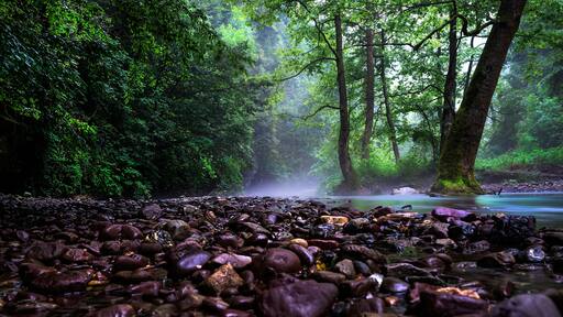 Mine Creek and Waterfall Kocaali Sakarya Turkey