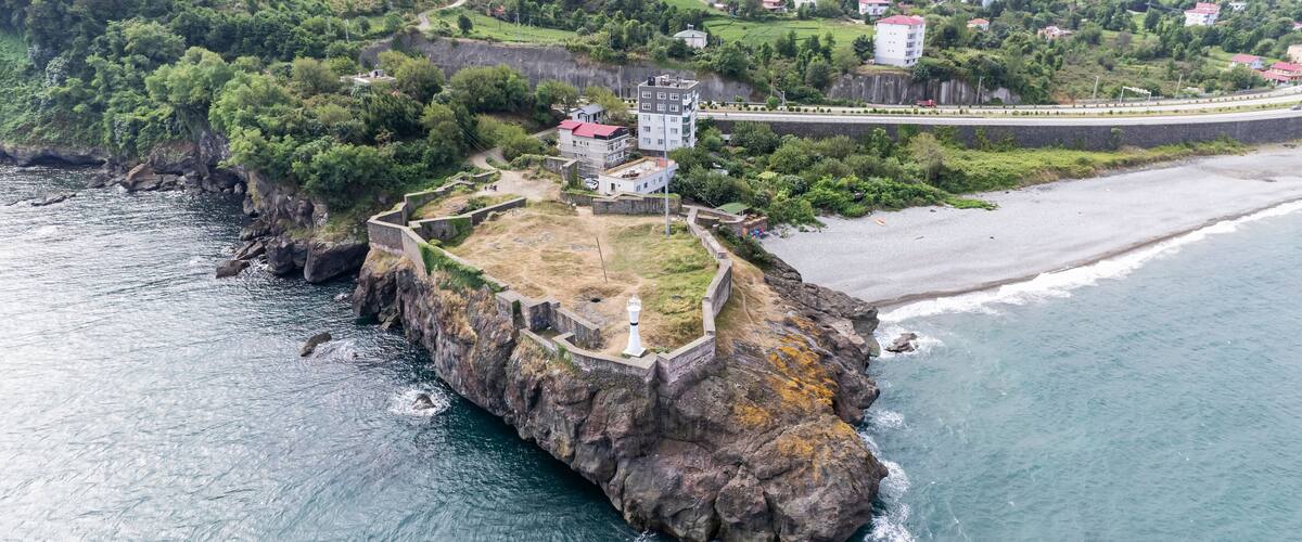 Eynesil Castle in Giresun, Turkey.