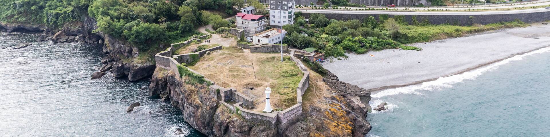 Eynesil Castle in Giresun, Turkey.