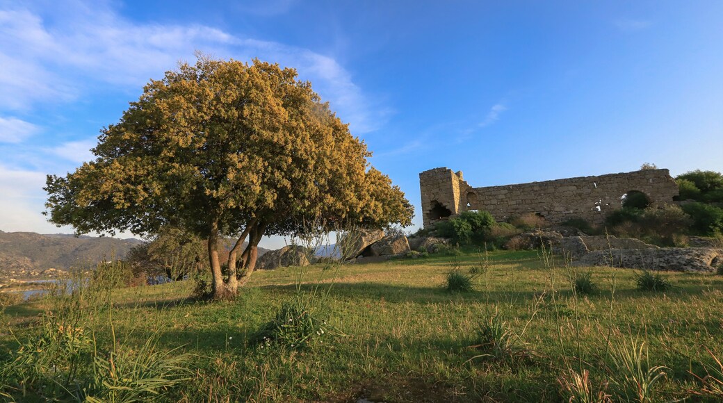 Turkey - Mugla - Milas - Lake Bafa is a shallow freshwater lake nestled in the Menteşe Mountains in the southeastern part of the Büyük Menderes River delta.