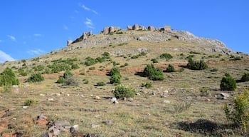 Melikgazi Castle is in Pinarbasi, Kayseri, Turkey.