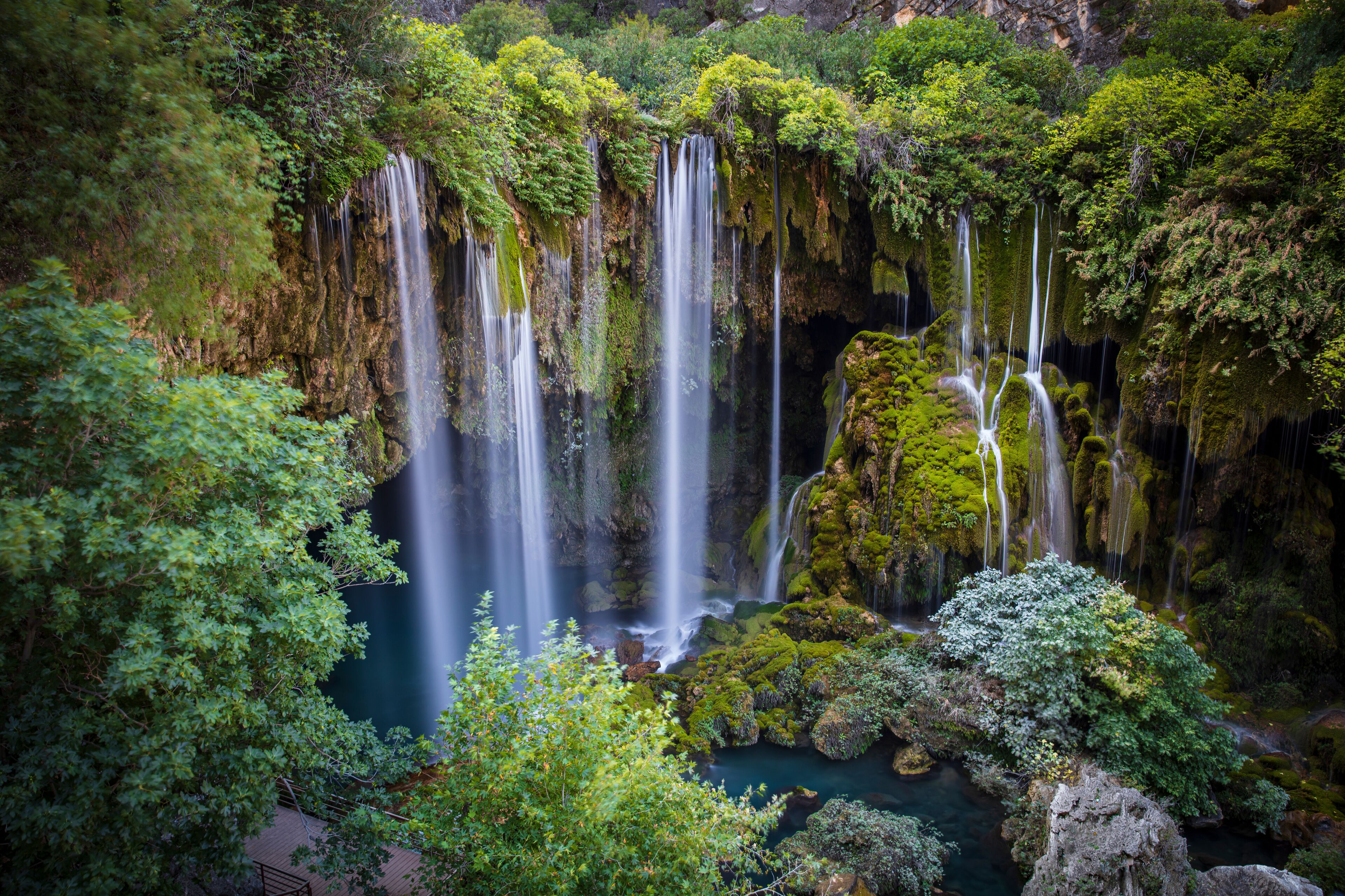 Yerkopru (Yerköprü) Waterfall, Goksu River, Turkey
