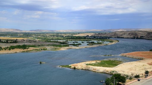 A view from the historical Birecik Town in Sanliurfa, Turkey