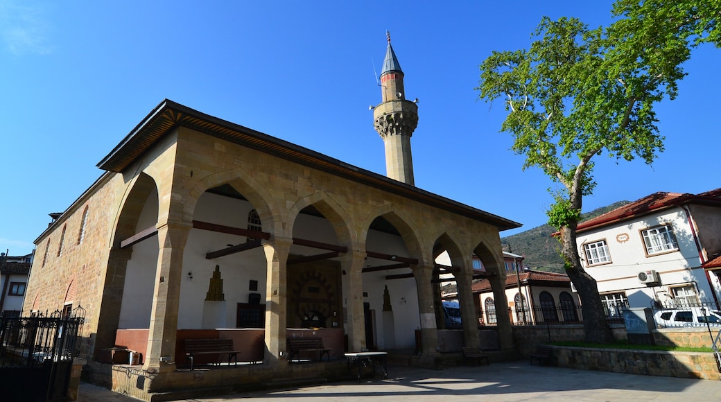 Rustem Pasha Mosque, located in Osmaneli, Turkey, was built in the 16th century.