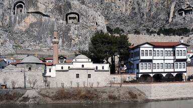 MARCH 11,2012 AMASYA TURKEY.Amasya is a city in northern Turkey . Amasya it is located inside the Black Sea Region. Tokat from east, Tokat and Yozgat from south, Çorum from west, Samsun from north.