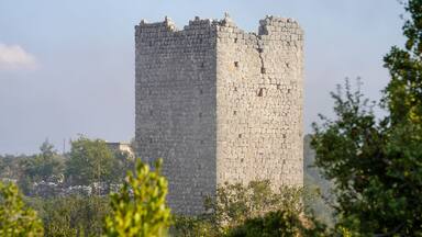 Gökburç watchtower castle ruins Silifke Mersin Turkey