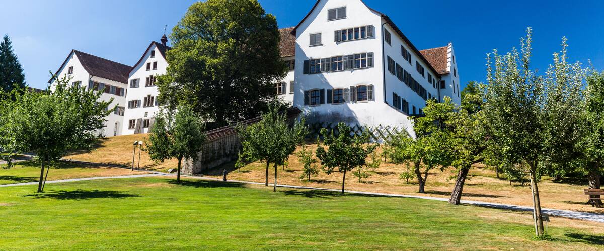 Exterior views of the Cloister of Wettingen