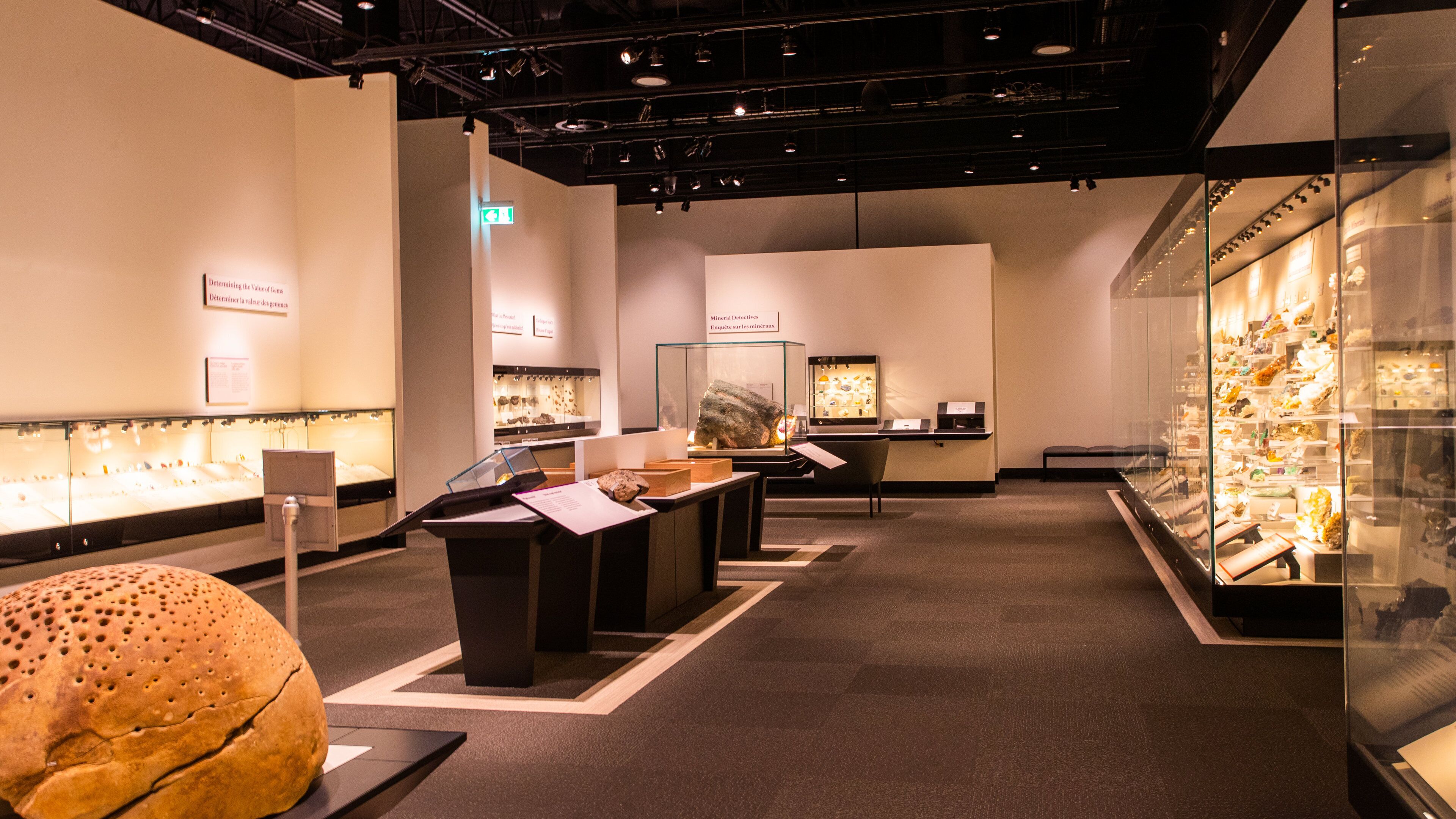 Royal Alberta Museum featuring interior views
