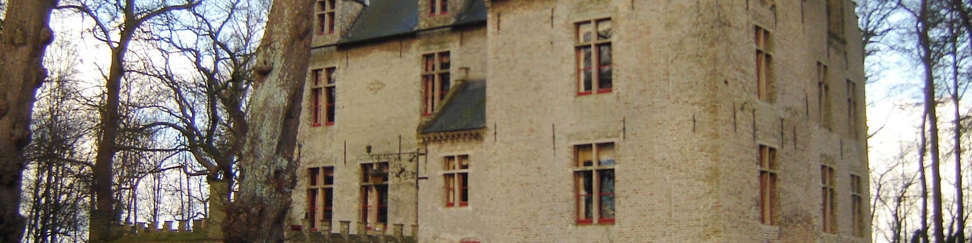 Kasteel van Beauvoorde in Wulveringem/Beauvoorde, Veurne. Castle of Beauvoorde in Wulveringem/Beauvoorde, Veurne, West-Flanders, Belgium