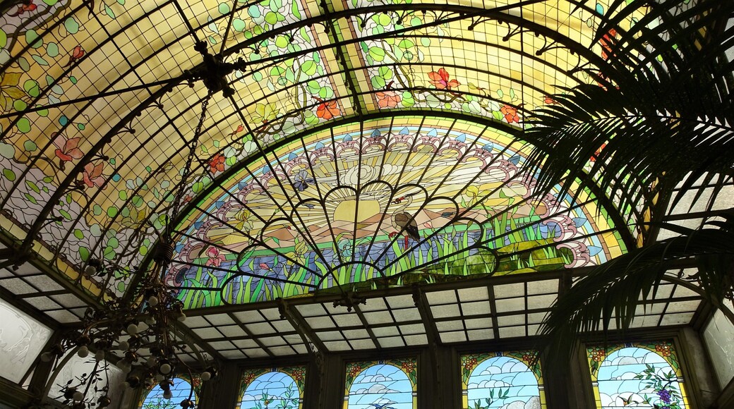 A (hidden) Art Nouveau gem.
In 1841 the Ursuline nuns started a school for young girls (from rich families) in Onze-Lieve-Vrouw-Waver. Pretty soon after its establishment, the Ursuline Institute gained international fame. Around the turn of the century almost a quarter of the students in this renowned boarding school were of foreign origin.
In 1900 the institute built a beautiful winter garden in Art Nouveau. The architect is (still) unknown. The winter garden served as a reception room for the visitors of the hundreds of girls living in the boarding school. https://visit.mechelen.be/en/wintertuin
Art Nouveau (or Jugendstil) is an art movement that was popular in various places in Europe between 1890 and 1914, mainly as a reaction to form-blurring impressionism. The movement experienced a short but intense flowering period, which mainly expanded during the Belle Epoque. #Architecture #LocalSecrets #Trovember #History