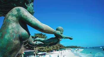 Island Views: The mermaid statue is said to represent motherly love. #sonyalpha #sonya7riii #travel #travelphotography #asia #southeastasia #thailand #rayong #kohsamet #kohsamed #island #beach #whitesand #mermaid #baby #statue #blueskies #bluewater #igthailand #travelthailand #amazingthailand #amzthld #thailandinsider #lonelyplanet #lpfanphoto #wanderlust
