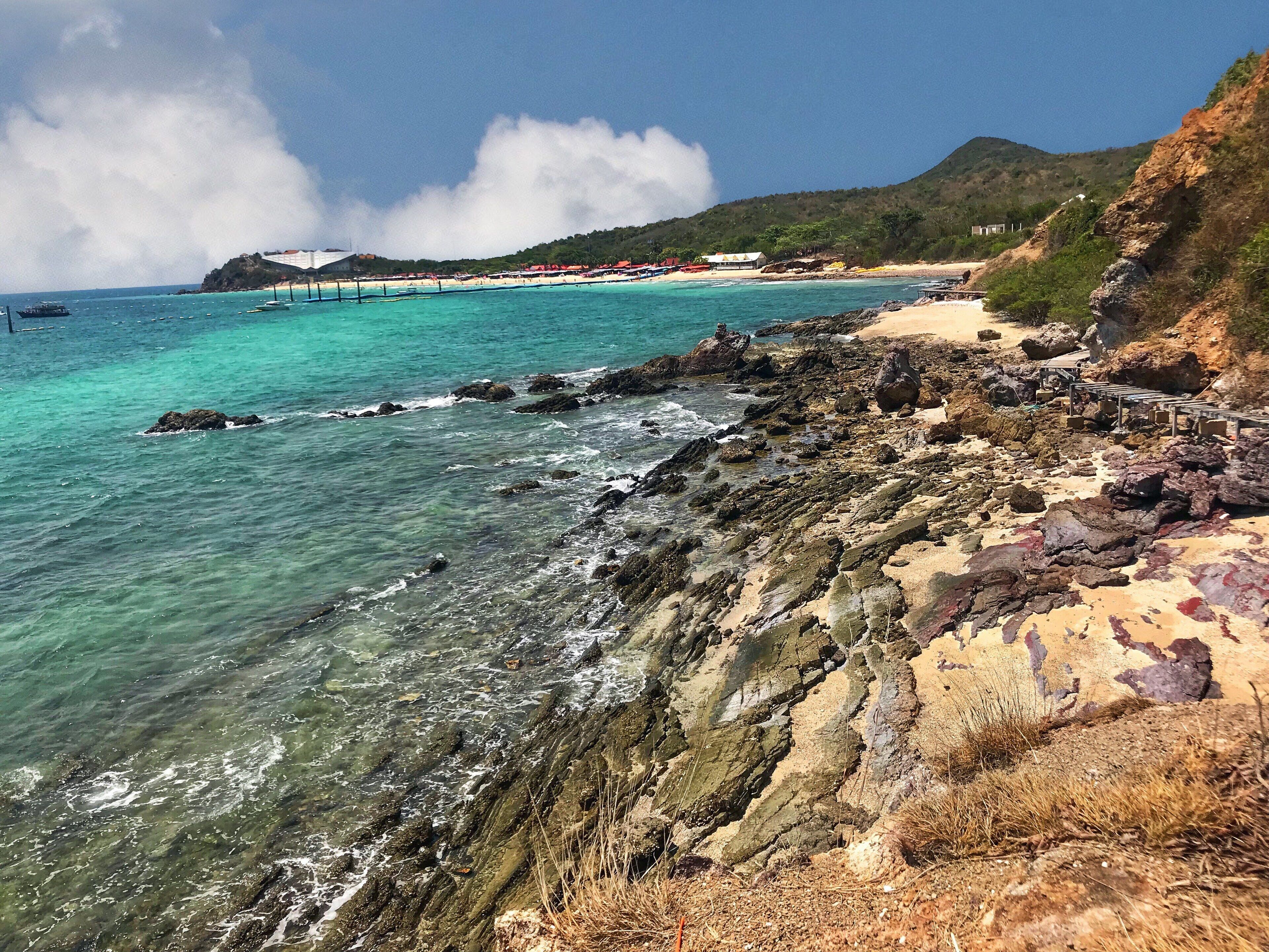 You will find this spot in Samea beach resort in the island of Kho Larn, Pattaya. A 15 minutes walk from the main beach.