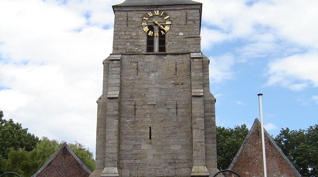 Church of Saint Peter, in Outrijve, Avelgem, West Flanders, Belgium.
