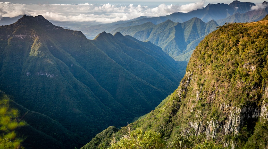 Canyon Montenegro at sunset - Rio Grande do Sul, southern Brazil