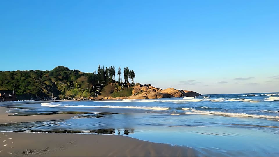 Joaquina Beach in Florianópolis, Santa Catarina, Brazil