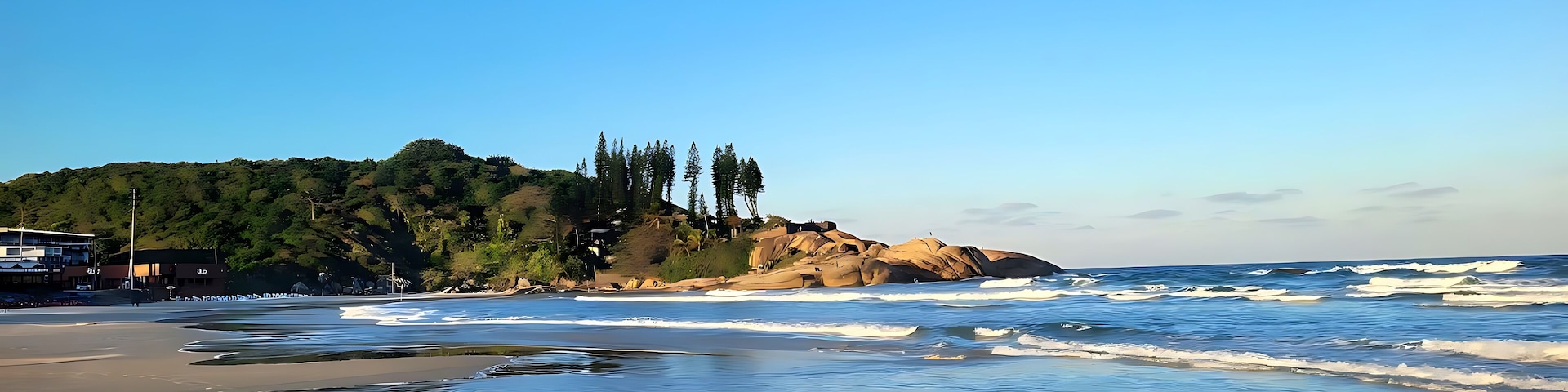Joaquina Beach in Florianópolis, Santa Catarina, Brazil