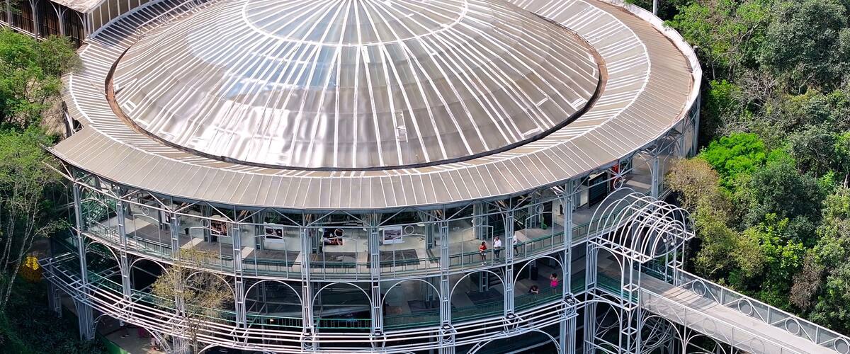 Curitiba Parana. Wire Opera At Curitiba In Parana Brazil. State Park Landscape. Tourism Travel. Nature Park. Wire Opera At Curitiba In Parana Brazil. Botanical Scenery.