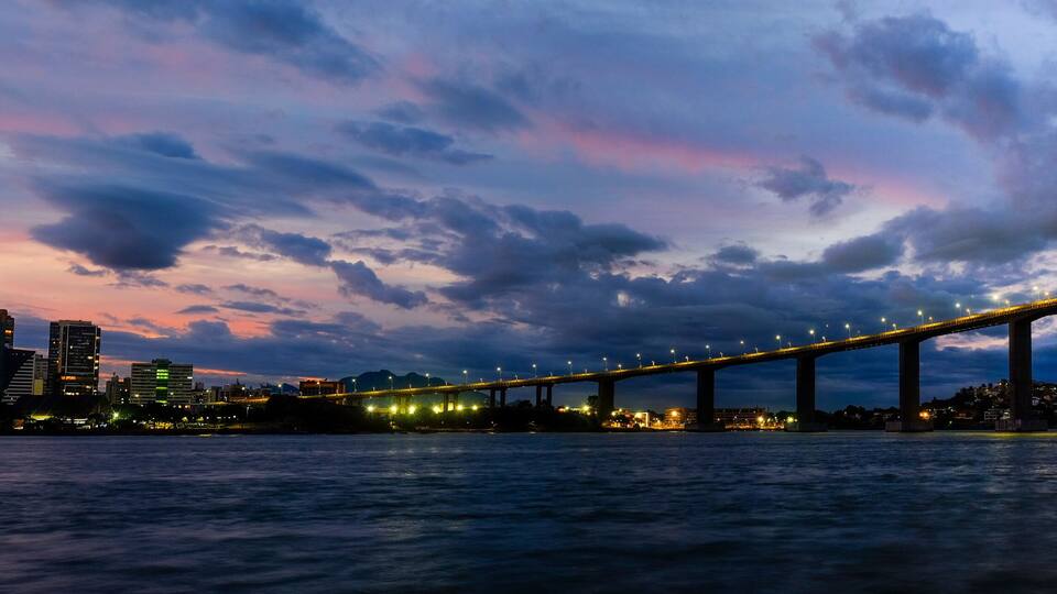 Entardecer em Vitória, Espírito Santo
