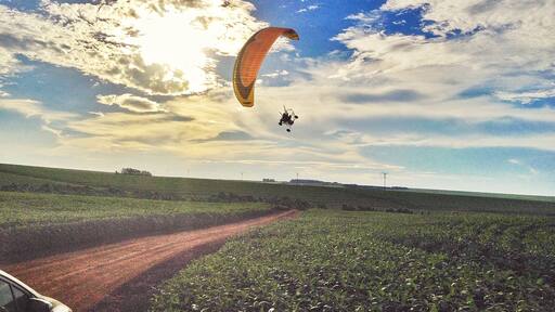 #brazil #blue #paramotoring flight #sky #fly
2017