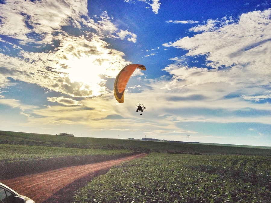 #brazil #blue #paramotoring flight #sky #fly
2017