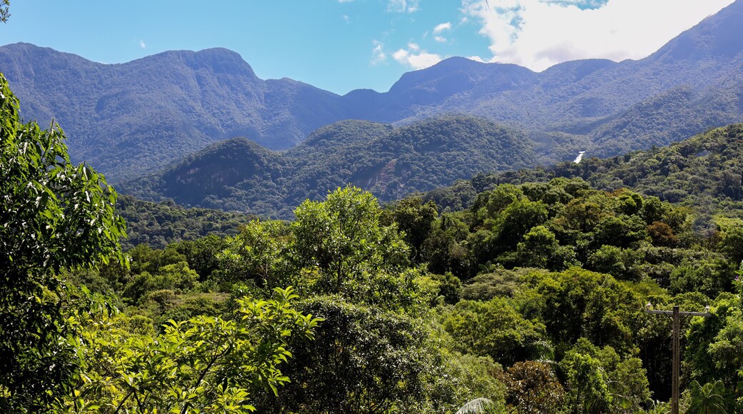 Serra do Mar do estado do Paraná, sul do Brasil, região de mata atlântica