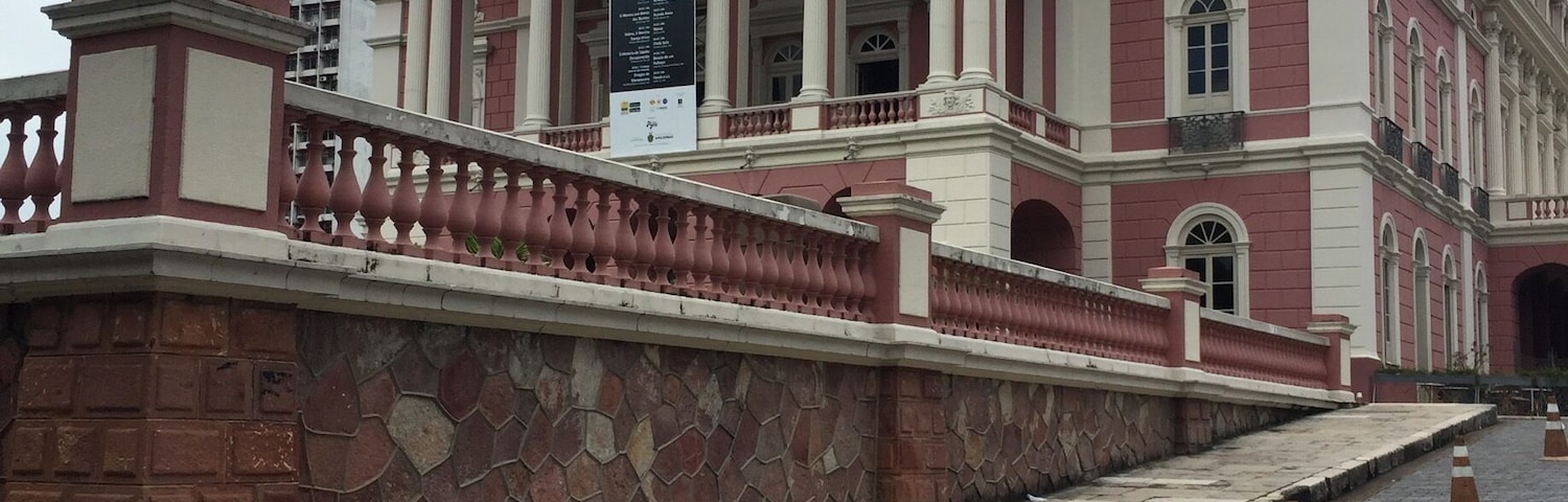 Opera House in the center of Manaus, Amazonas, Brazil