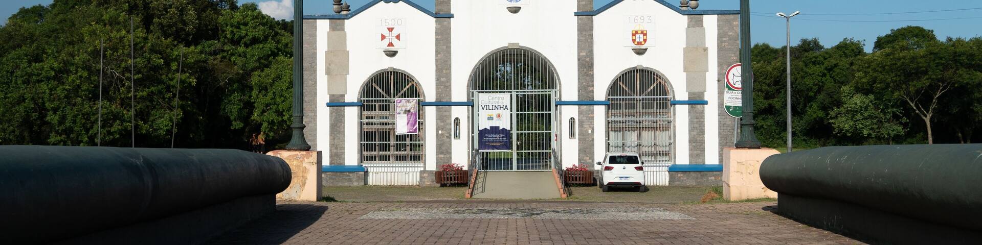 Portal do Parque Vilinha, parque localizado no Bairro Alto em Curitiba