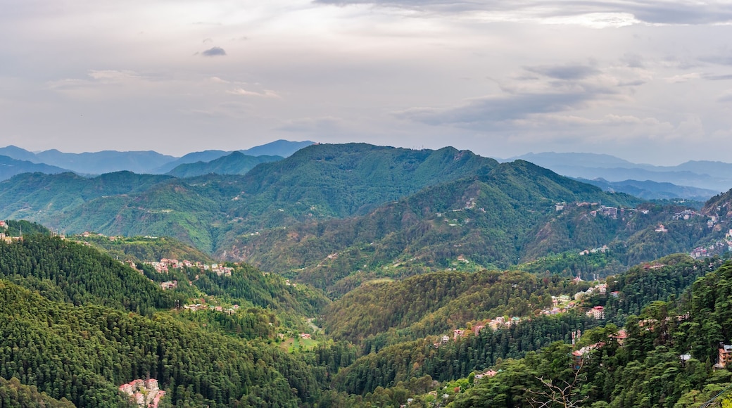 Panoramic view at Shimla, Himachal Pradesh, India.