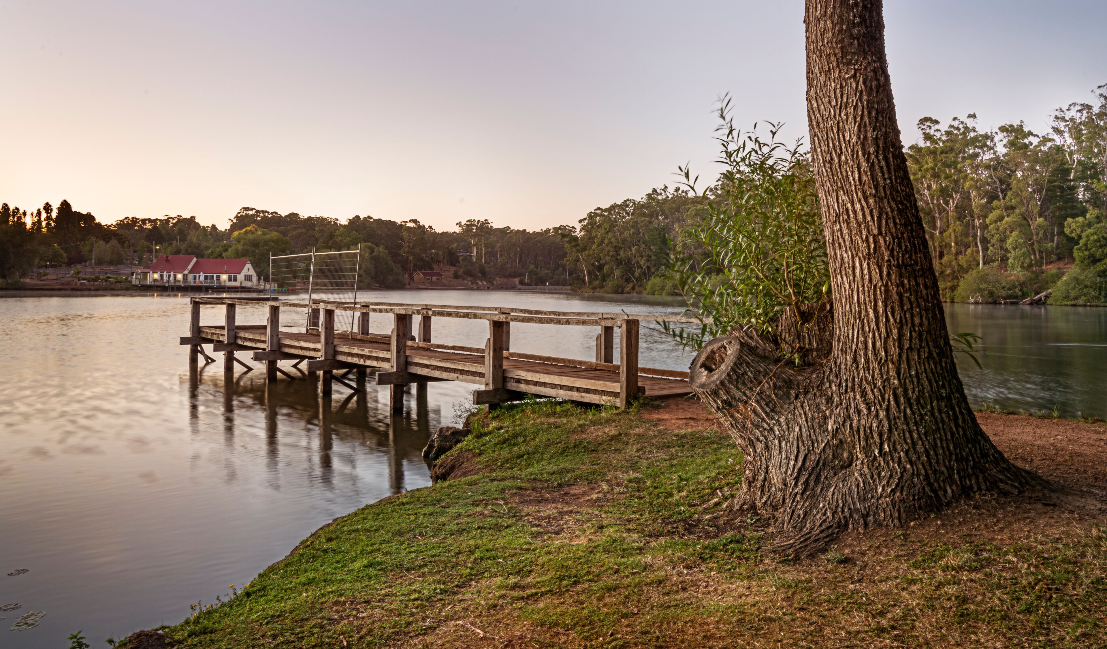 Sunrise at Lake Daylesford, Victoria, Australia