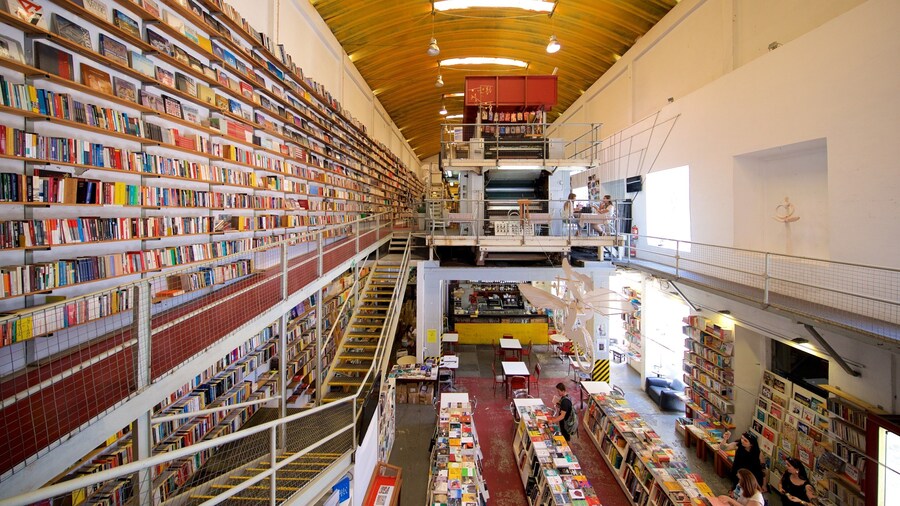 Lisbon District which includes interior views and shopping